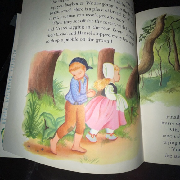 Vintage 1954 copy of Hansel and Gretel lil golden book & record - Picture 16 of 16